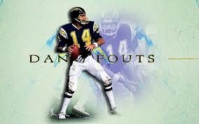 Wallpaper featuring Dan Fouts, Quarterback of the San Diego Chargedr from 1973-1987