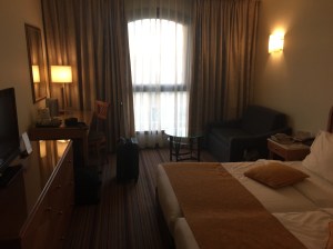 Our Room at the Grand Court Hotel in Jerusalem