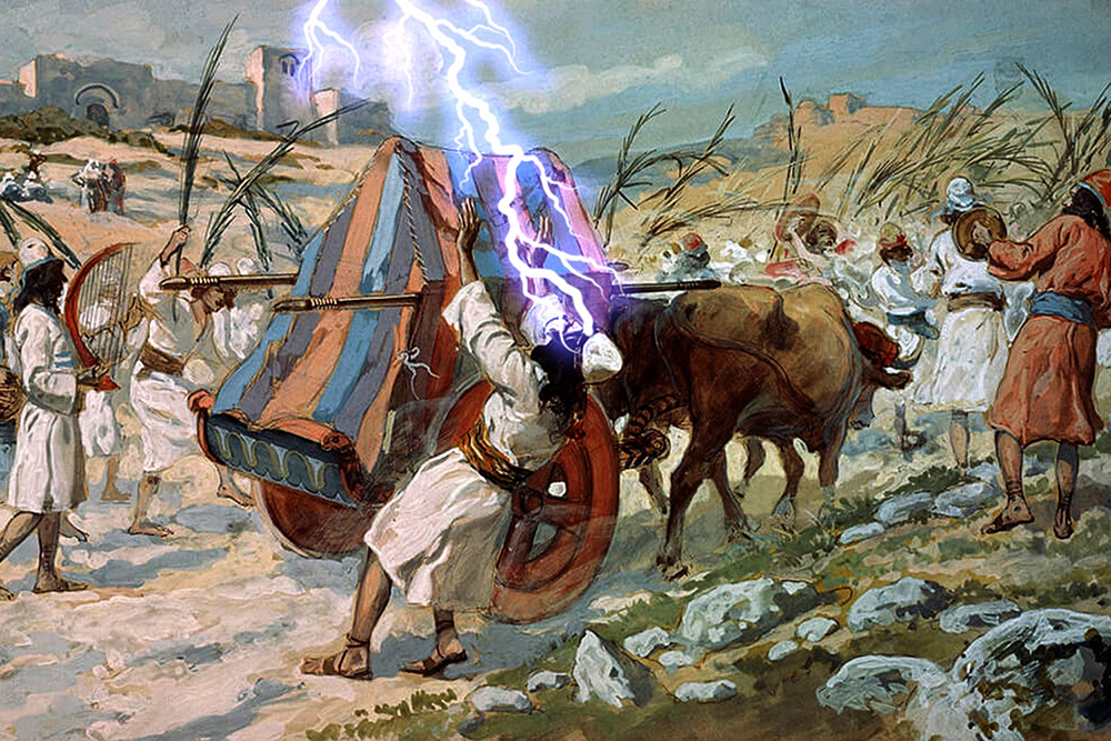 "The Chastisement of Uzzah" James Tissot, 1902